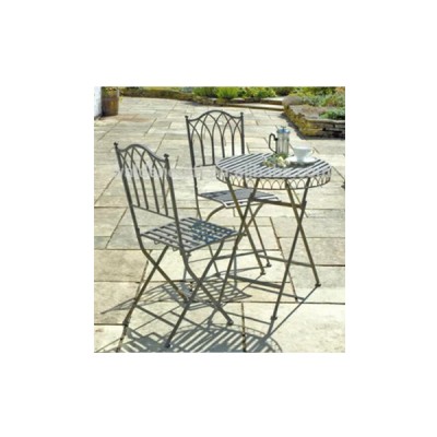 Metal Outdoor Garden Furniture Bistro Set